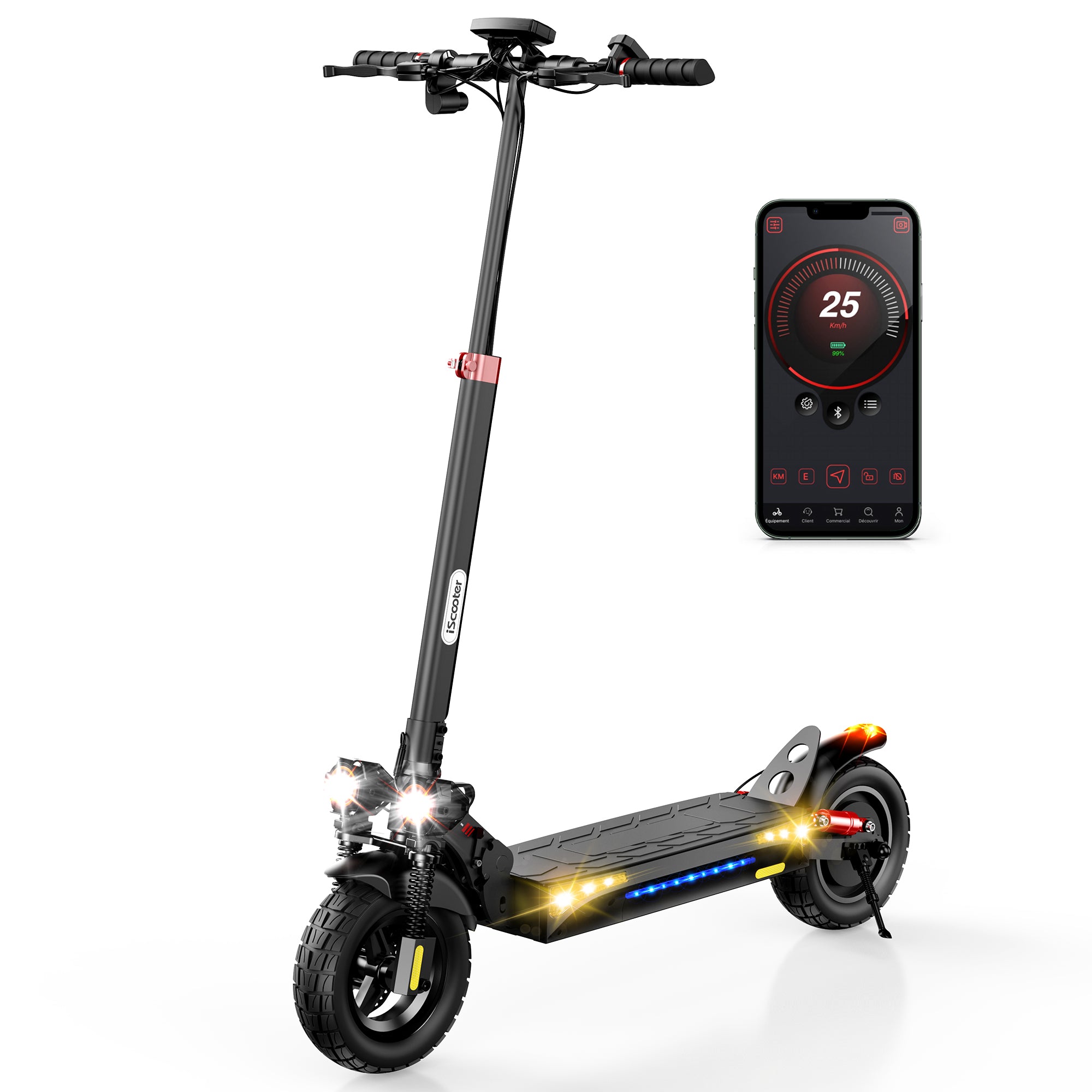 iScooter iX4 Trottinette Électrique Tout Terrain