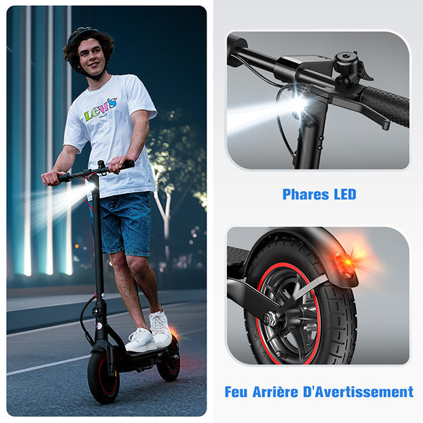 W6 500W Trottinette électrique – 25 km/h