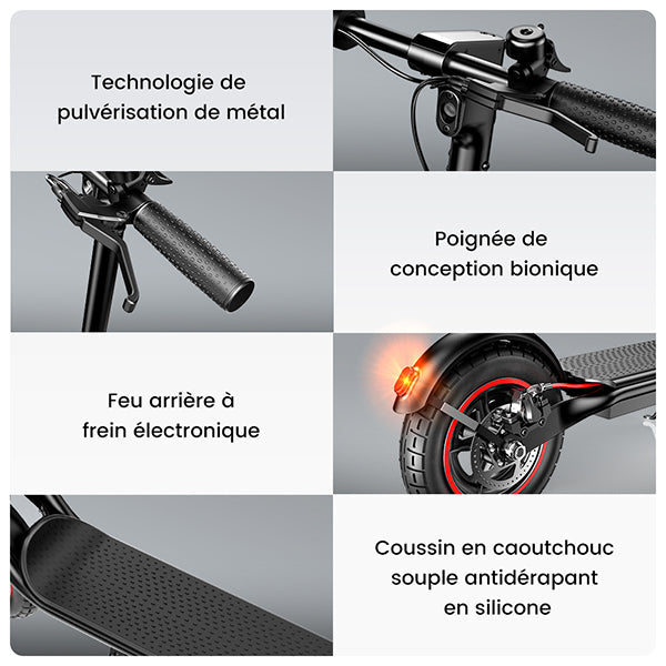 W6 500W Trottinette électrique – 25 km/h