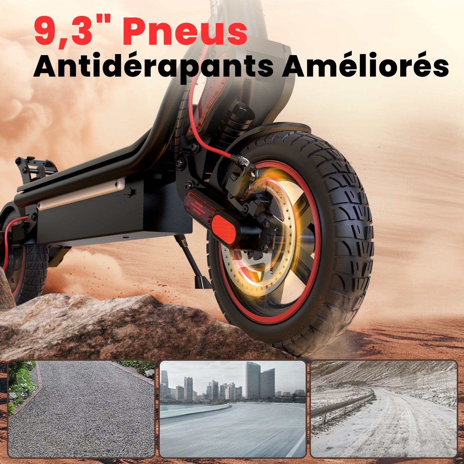 W8 750W Trottinette électrique