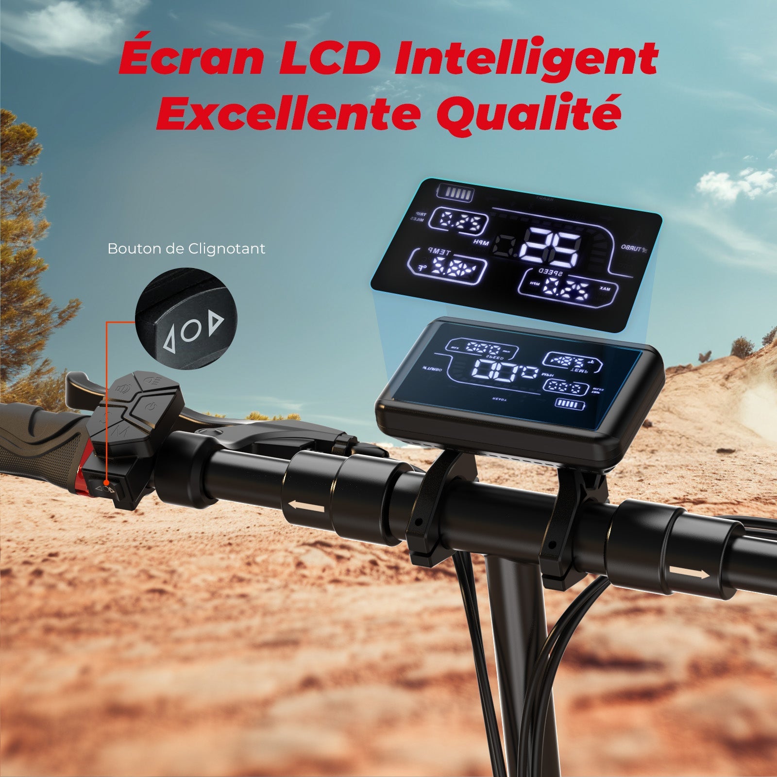 iScooter iX3 800W Trottinette électrique Tout Terrain