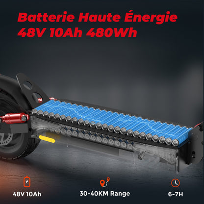 iScooter iX3 800W Trottinette électrique Tout Terrain