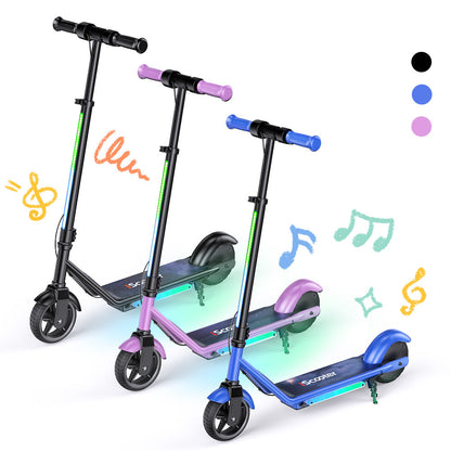 iScooter iK3Pro Trottinette électrique pour enfants avec hauteur réglable