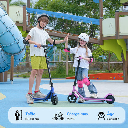 iScooter iK3Pro Trottinette électrique pour enfants avec hauteur réglable