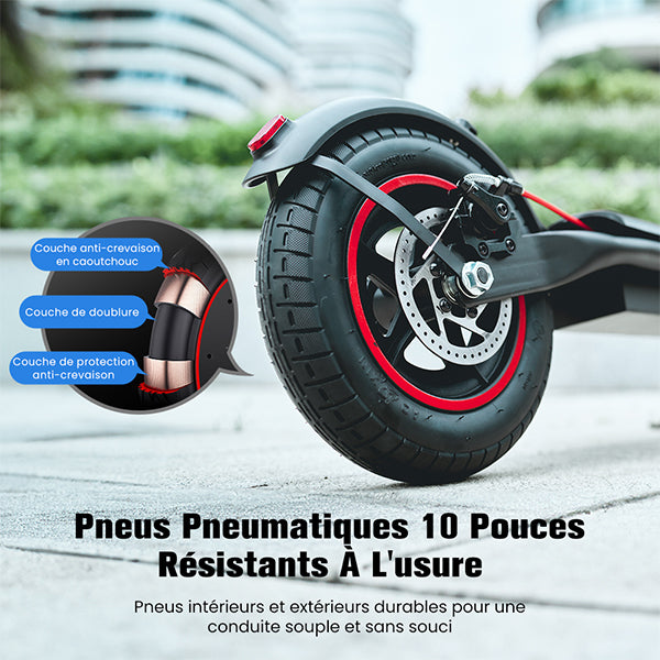 W6 500W Trottinette électrique – 25 km/h